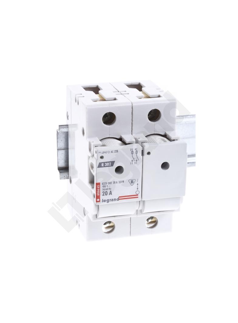 ROZŁĄCZNIK BEZPIECZNIKOWY R 302 20 A 2P, Legrand