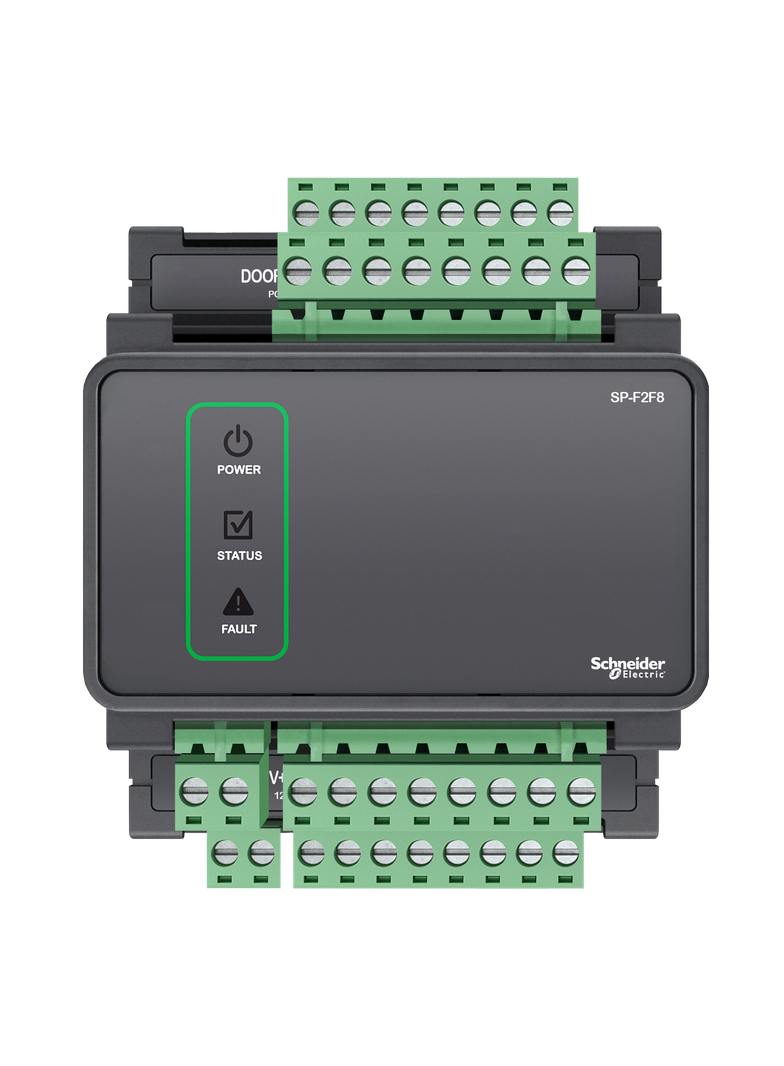 Moduł na 8 czytników, protokół F2F, CasiRusco SecurePerfect/PerfectPicture, GE Micro5