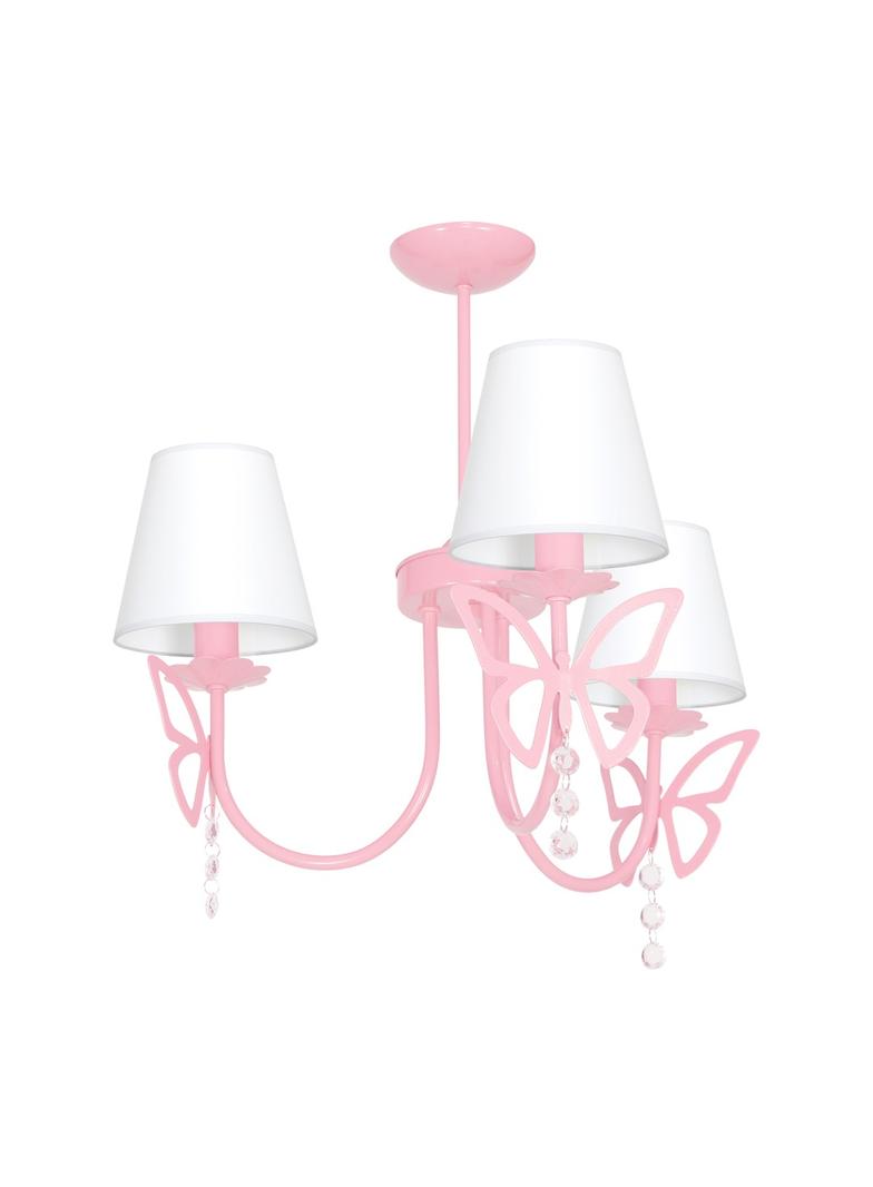 Milagro lampa wisząca/żyrandol Charlotte Pink 3xE14 MLP4216
