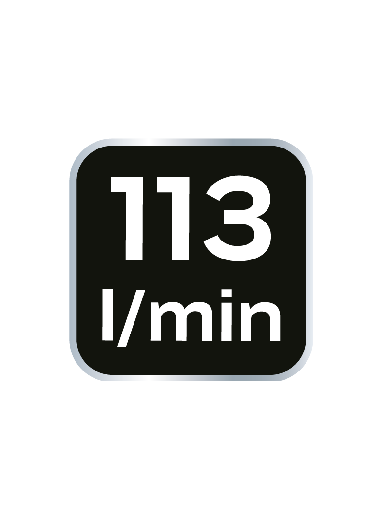 Klucz udarowy pneumatyczny, 1/2", 680 Nm (krótki)