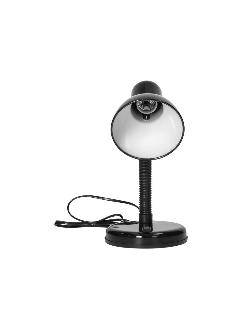 FUPI, lampa biurkowa, 40W, E27, stal + tworzywo, czarna DL-4/B ORNO