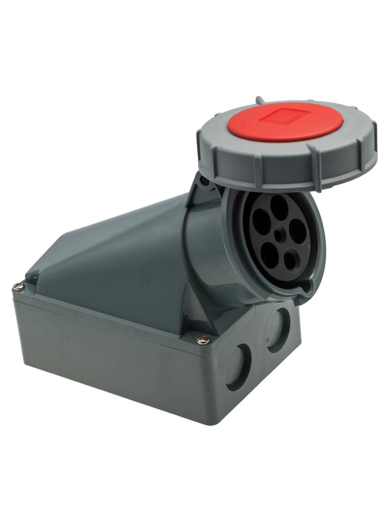 gniazdo stałe 63A 5P IP67