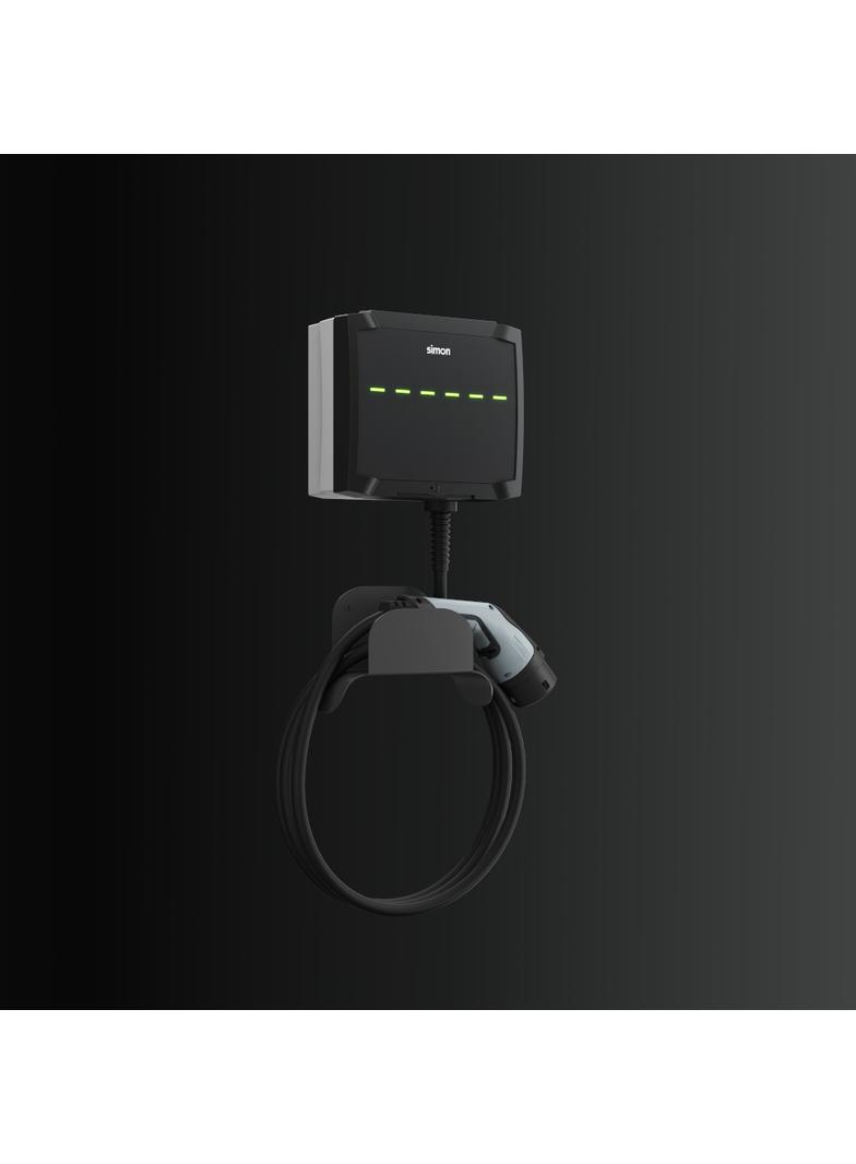 Simon SM34 Residential kabel T2 5m 7,4 kW Mono. + Bluetooth + wyłącznik różnicowoprądowy + wyłączni 0651042-400 KONTAKT