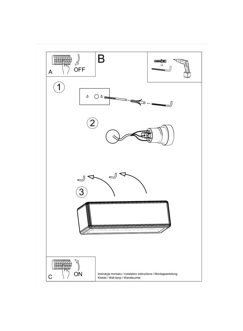 Sollux Kinkiet ceramiczny SUBANI SL.0840