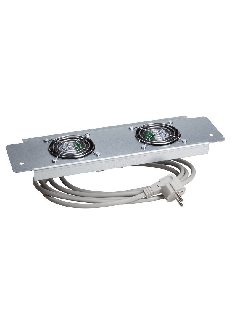 Płyta 2 wentyl.+gril ochronny, blacha stalowa, 230VAC, 50\60 Hz, 35 m3/h , 35 dB