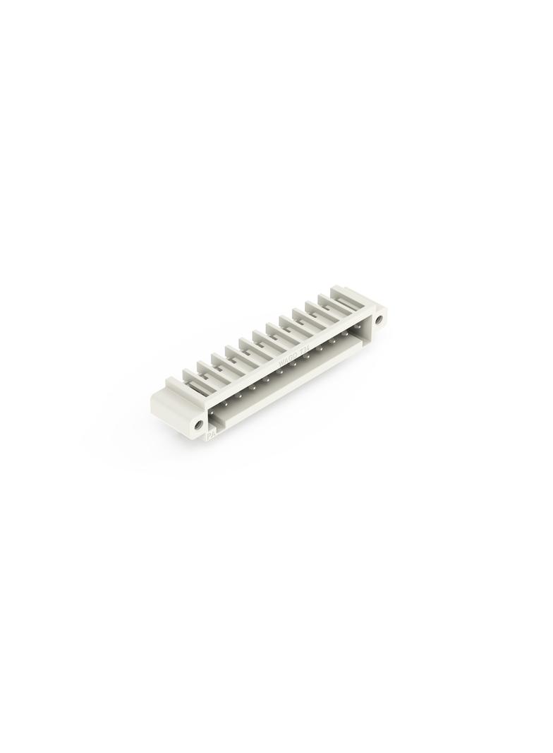 Wtyk THT 1.0x1.0mm solder pin konstrukcja kątowa jasnoszary /100szt./ 734-172/108-000 WAGO