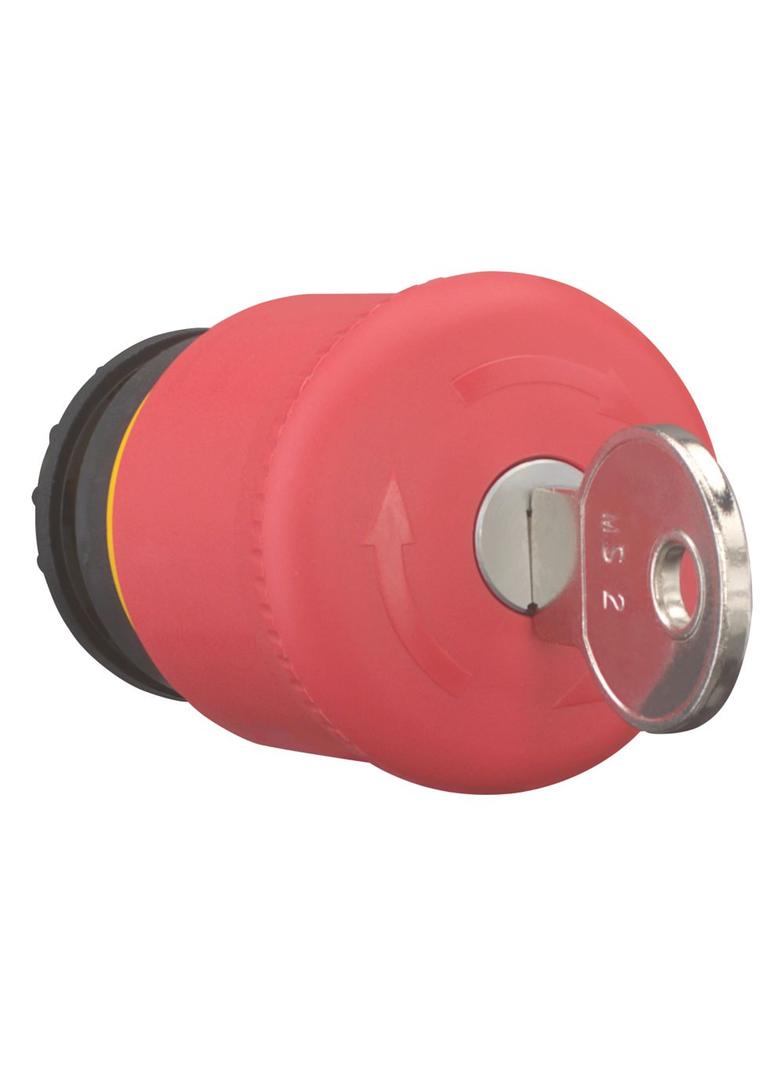 M22-PVS Przycisk bezpieczeństwa czerwony z kluczykiem bez podświetlenia 216879 EATON