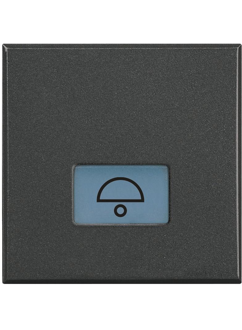 AXOLUTE - KLAWISZ  DZWONEK  2 MODUŁY ANTRACYT, Bticino