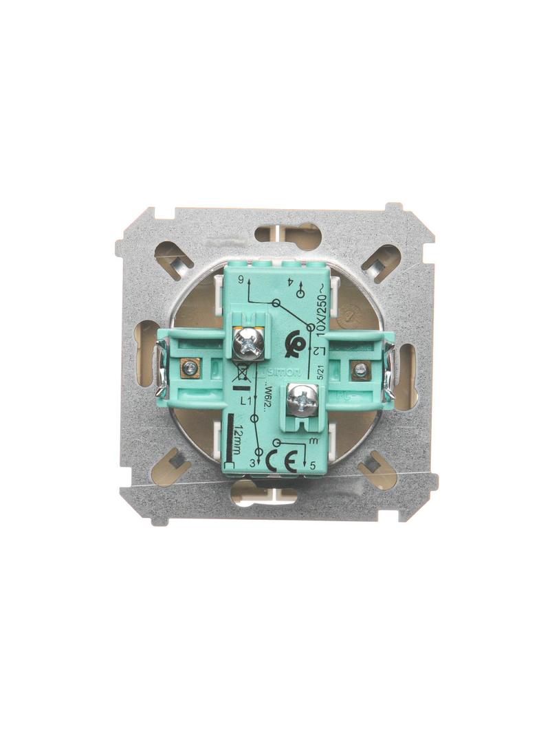 Simon Basic Łącznik schodowy podwójny 10A 250V zaciski śrubowe beż BMW6/2.01/12 KONTAKT
