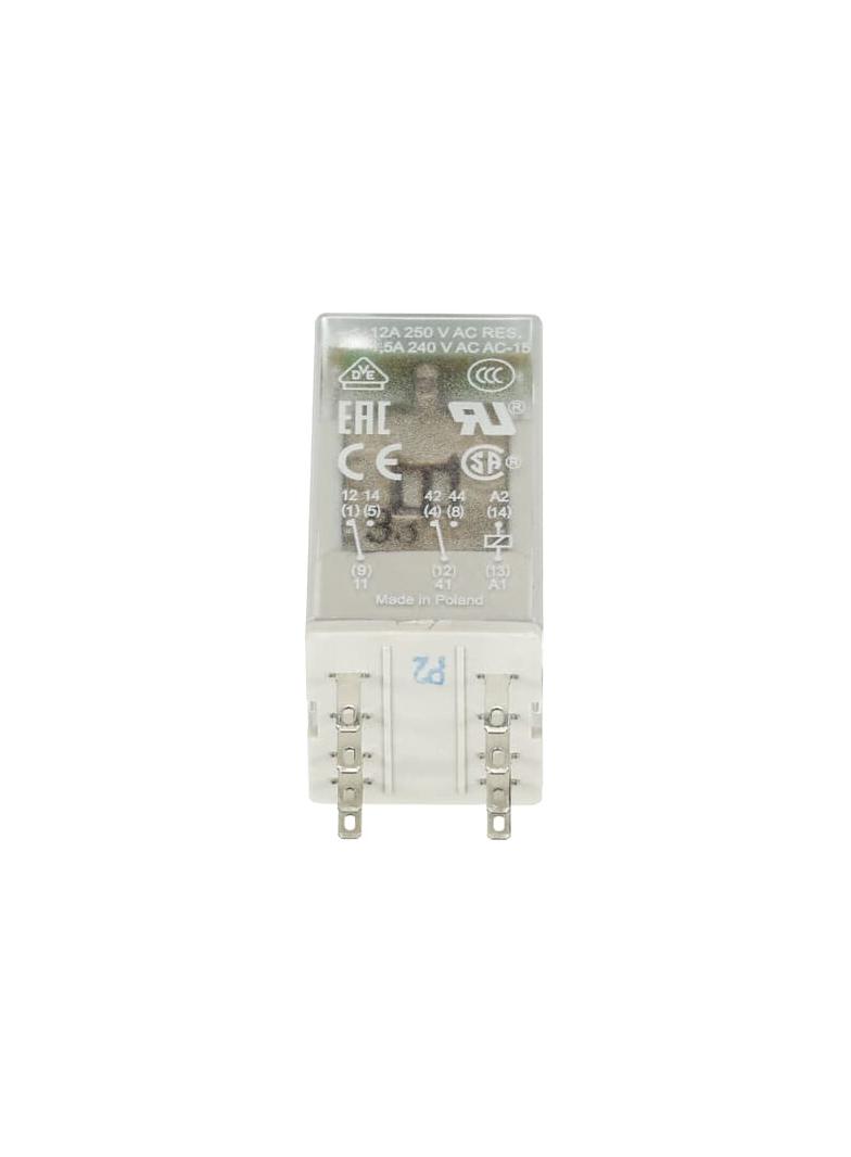 Przekaźnik CR-M012DC2L, A1-A2=12V DC, 2 styki c/o 250V/12A, LED 1SVR405611R4100 ABB