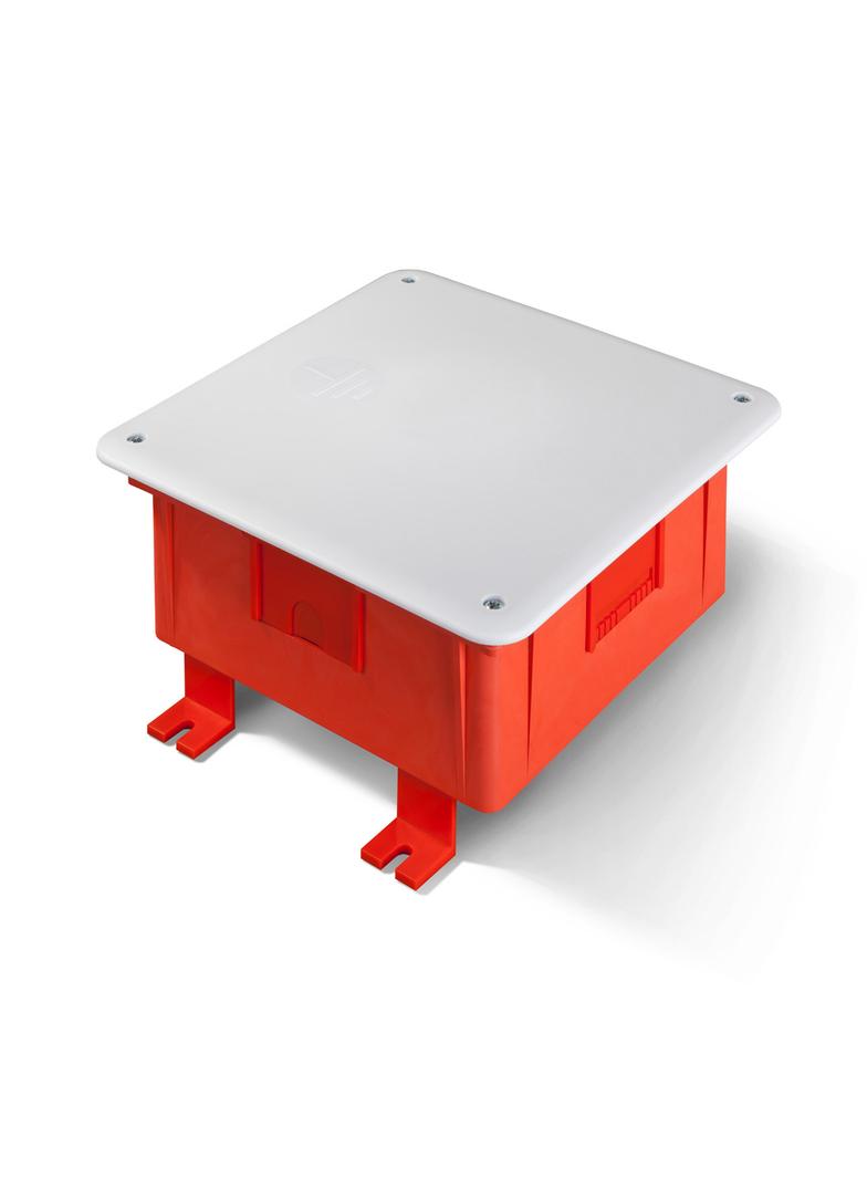 Puszka do złącza odgromowego ceglasta RAL 2052