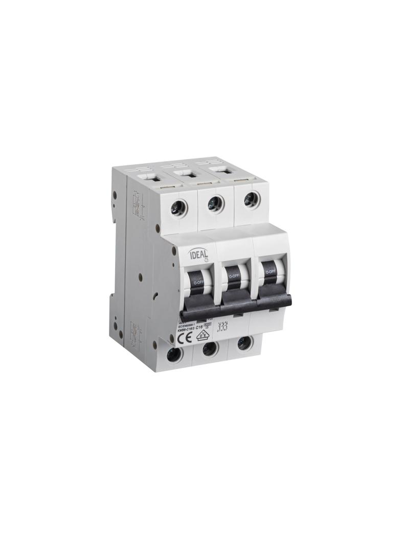 Wyłącznik nadprądowy 6kA 3P C16A KMB6-C16/3 IDEAL 23154 KANLUX