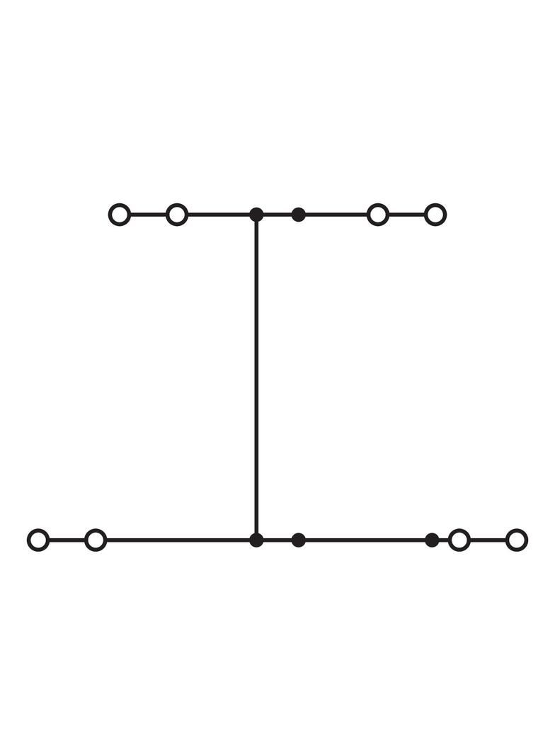TOPJOBS złączka 2-piętrowa 2,5 mm2 niebieska