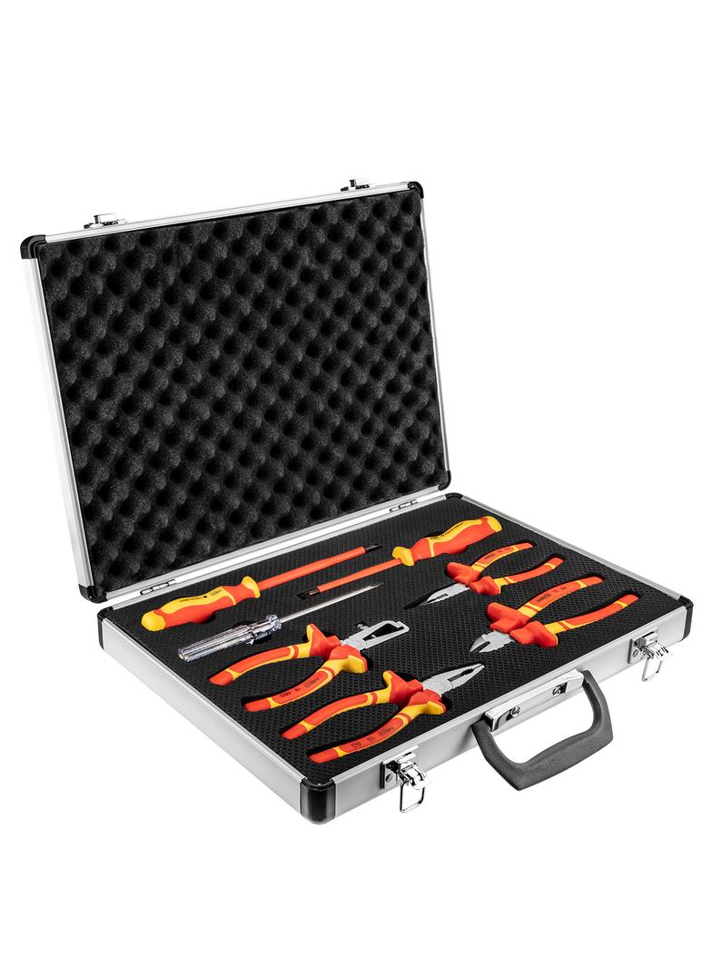 Zestaw szczypiec i wkrętaków 1000V, 7 szt.