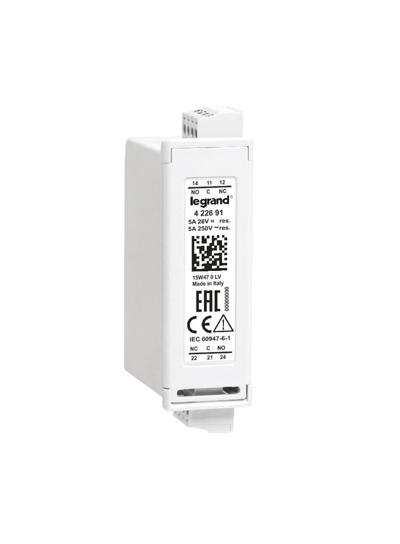 Moduł 2 Wyjść Przekaźnik. 5A 250V AC 422691 LEGRAND