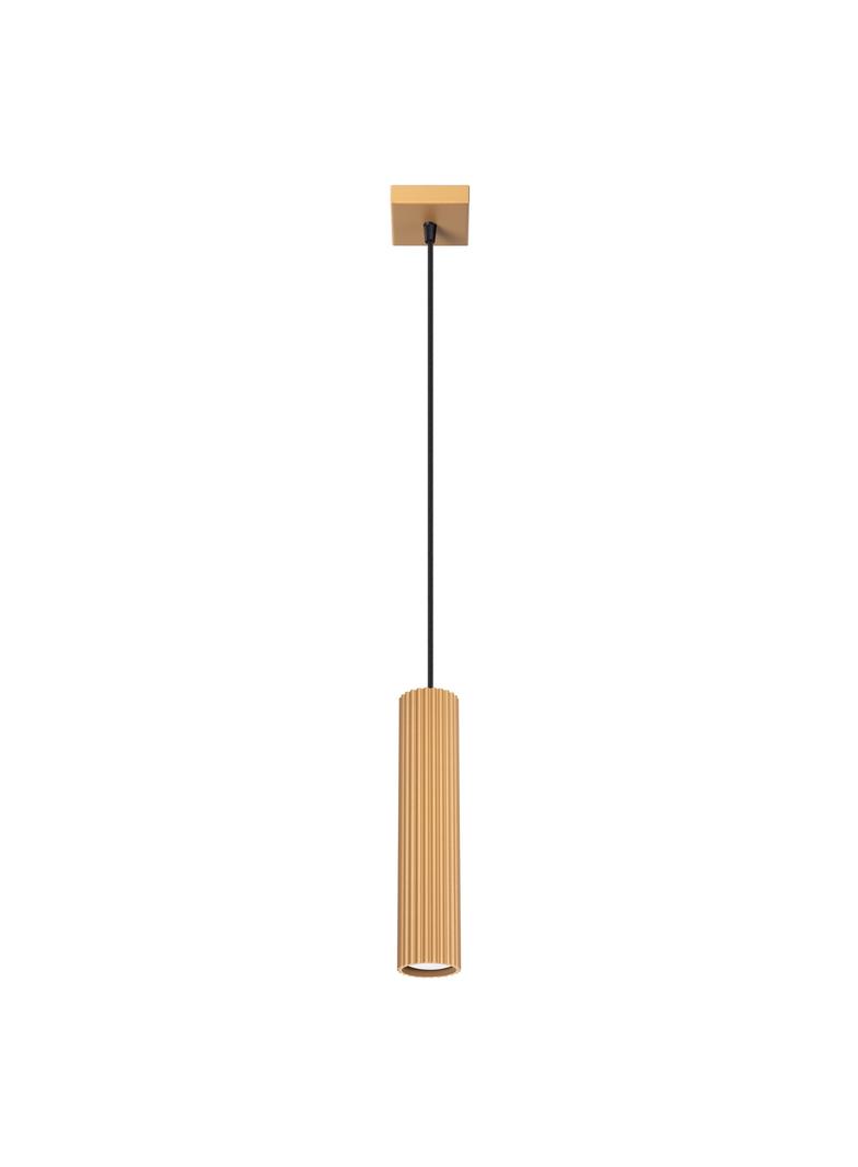 Sollux Lampa wisząca KARBON 1 złoty SL.1554