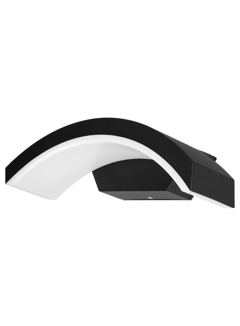 PILEA LED 9W, lampa ogrodowa, 700lm, IP54, 4000K, czarna