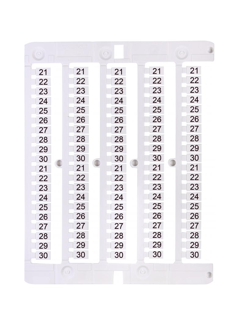 Oznacznik 21 do 30 (100 szt.) ES-NU0851530 003903099 ETI