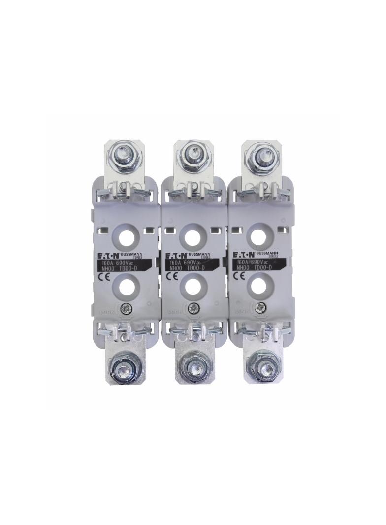 Triple Pole Base NH00 podstawa NH000/00 3P 160A mont. szyna DIN i śruby TD00-D EATON