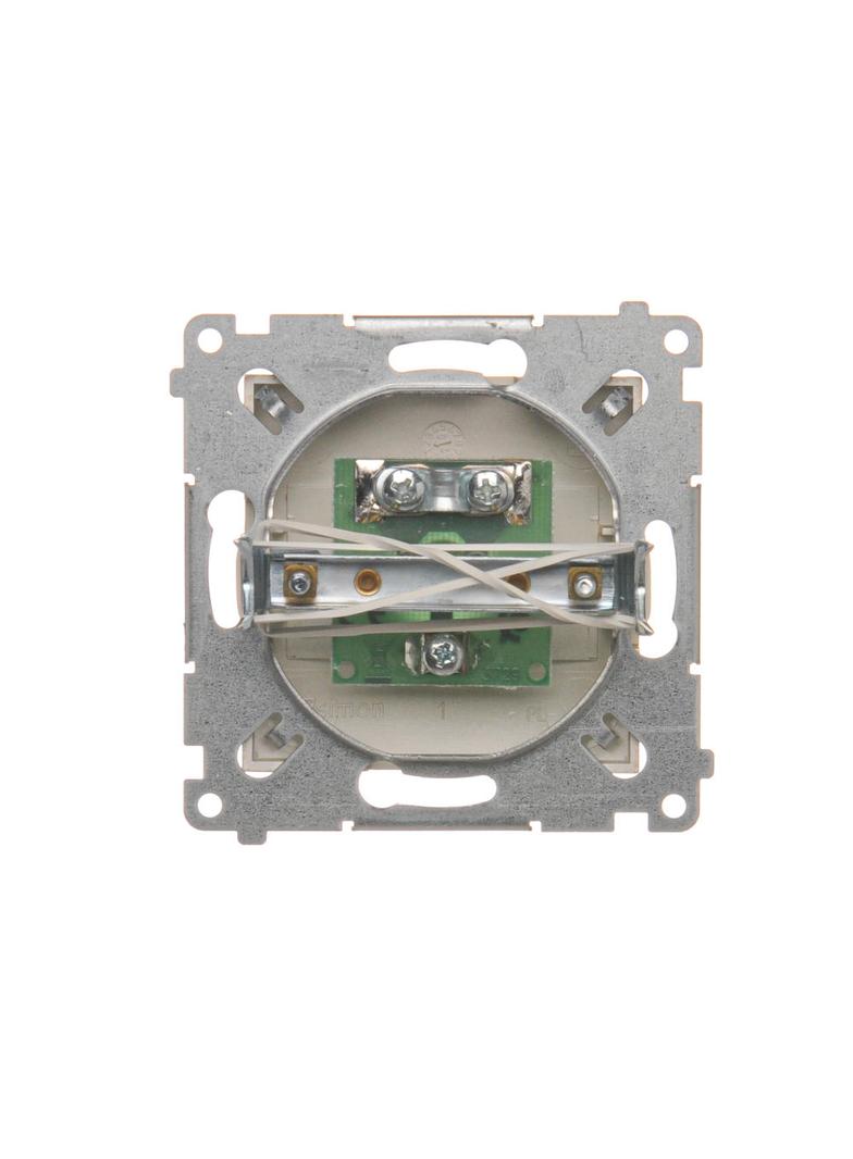 Simon 54 Gniazdo antenowe TV pojedyncze Do instalacji indywidualnych złoty mat