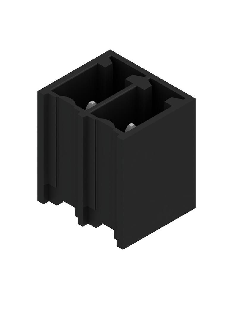 SC-SMT 3.81/02/180G 1.5SN BK BX Wtyki PCB (złącza płyty), 3.81 mm, Liczba biegunów: 2, kąt odejścia: 180° /50szt./ 1863720000 WEIDMÜLLER