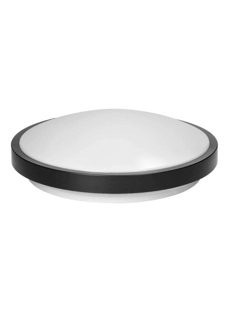 Lampa sufitowa SELENE plafon 2xE27 2x60W klosz matowy IP54 czarny CL/2XE27-10/B ORNO