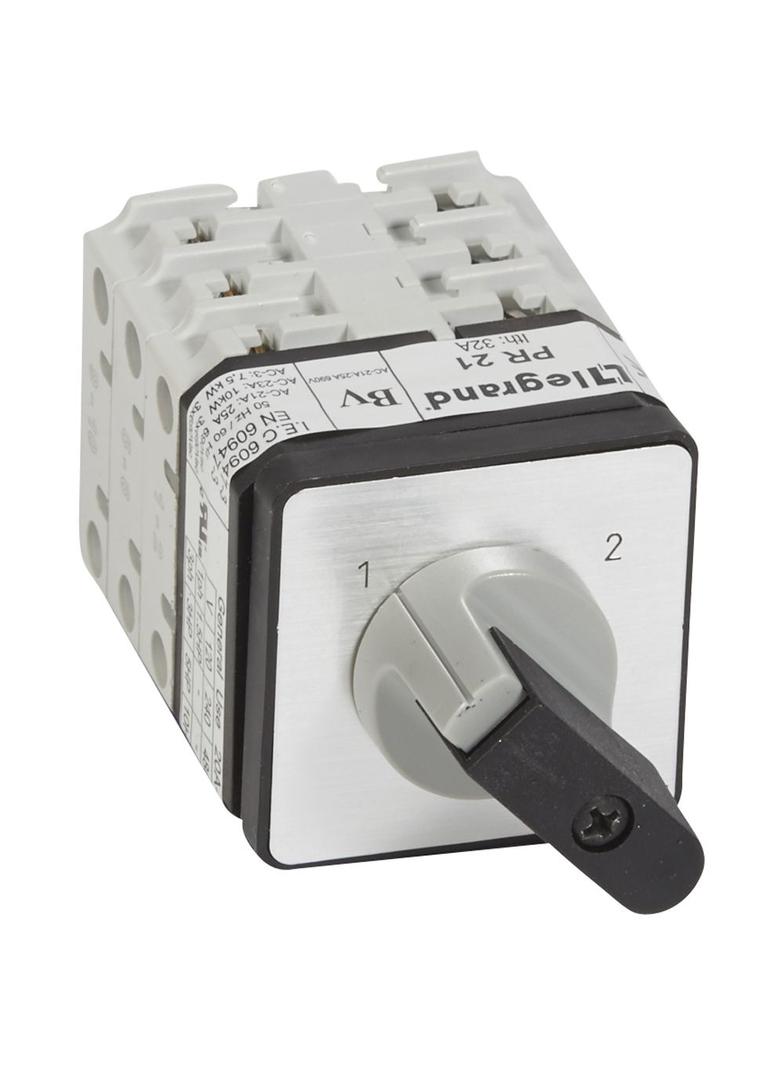 PRZEŁĄCZNIK KRZYWKOWY 1-2 PR21 25 A 3P, Legrand