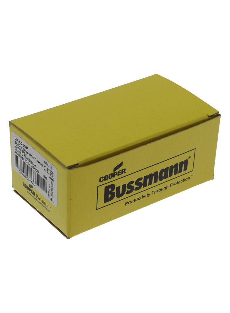 LOW-PEAK CLASS J T/D 20A 600VAC/300V Klasa J T/D LPJ-20SP EATON