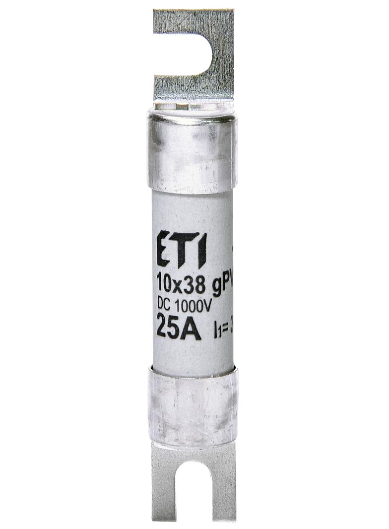 Wkładka topikowa cylindryczna PV SU CH10x38SU gPV 25A 1000V DC 002625140 ETI