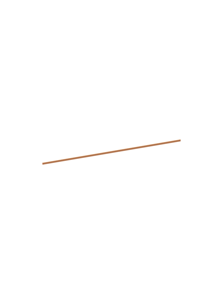 ZX2091 Szyna Cu 12x5mm, L:997mm (do samodzielnego montażu)