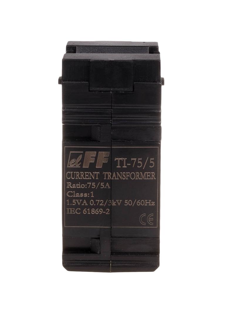 Przekładnik prądowy 75/5A fi22 kl. 0,5 TI-75-5 F&F
