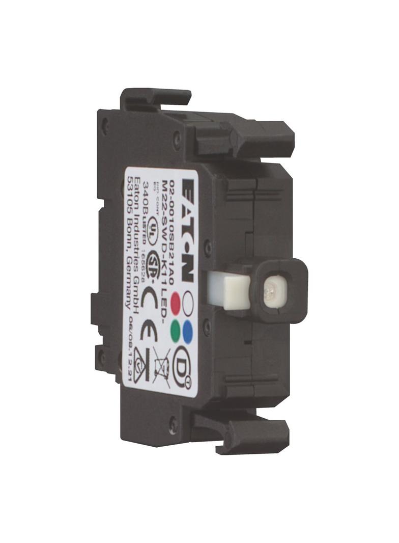 M22-SWD-K11LED-W Element funkcyjny - styki: 1R 1Z dioda biała mocowanie czołowe SmartWire-DT 115972