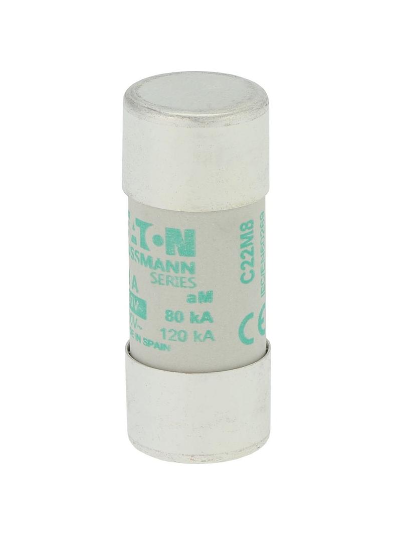 CYLINDRICAL FUSE 22 x 58 8A AM 690V AC Wkładka cylindryczna 22 x 58mm 8A AM 690V AC C22M8 EATON