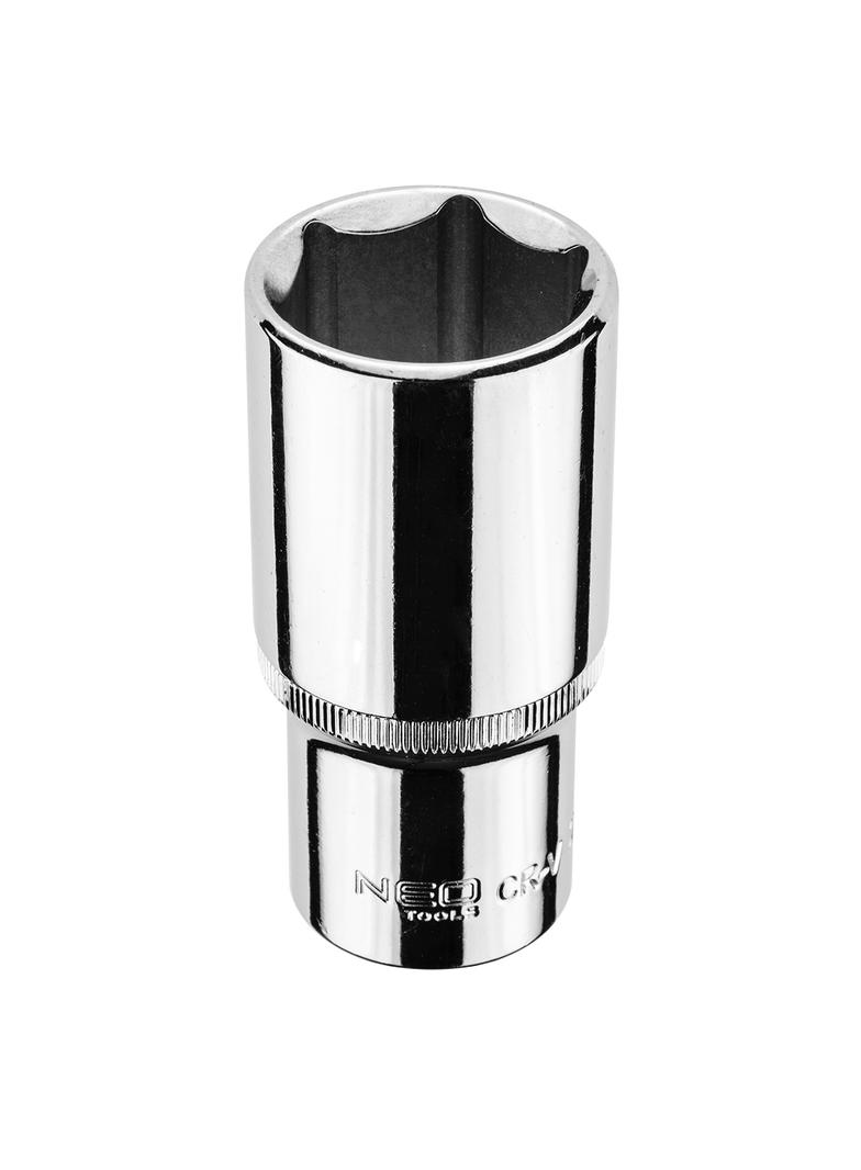 Nasadka sześciokątna długa 1/2", 28 mm