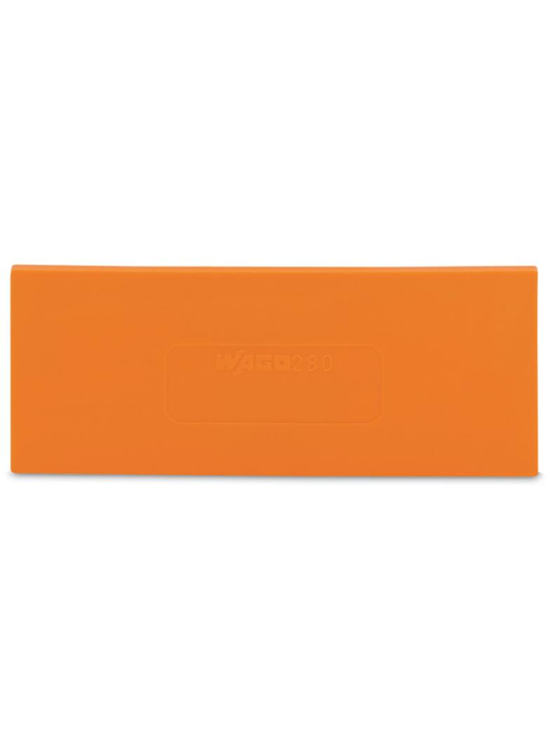 ścianka rozdzielająca pomarańczowa