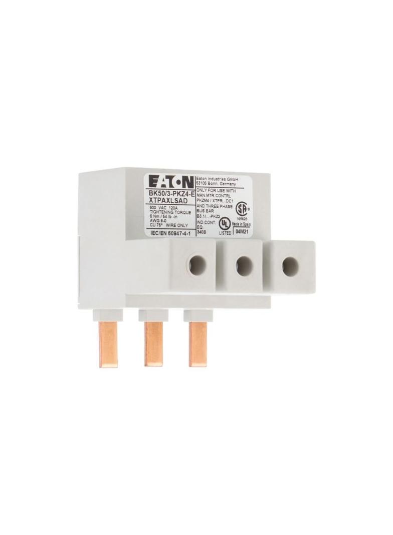 BK50/3-PKZ4-E Zacisk zasilający do mostków 3p 50mm2 UL rozrusznik E 272165 EATON