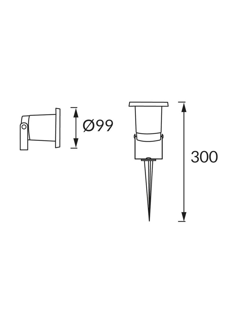 Oprawa ogrodowa TRAF GU10 C