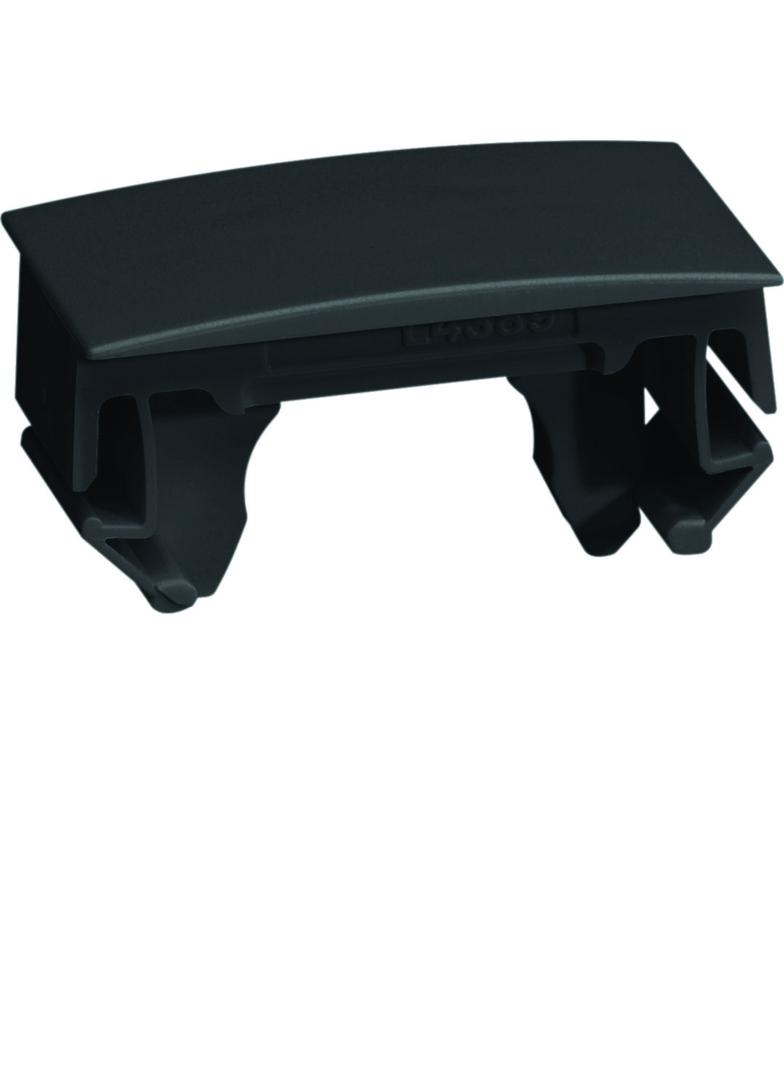 tehalit.GBD Zacisk usztywniający do aparatów 45x45 czarny GBDCLIP9011 HAGER