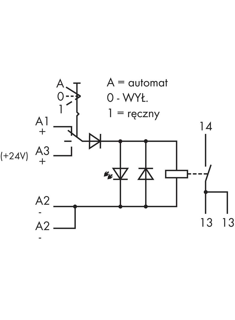 Moduł przekaźnikowy 24V DC szary 789-323 WAGO