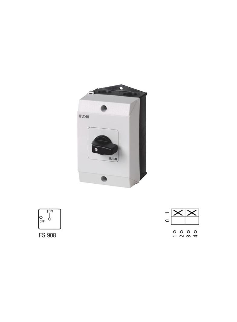 T3-1-102/I2 Łącznik krzywkowy 32A 13kW 207165 EATON