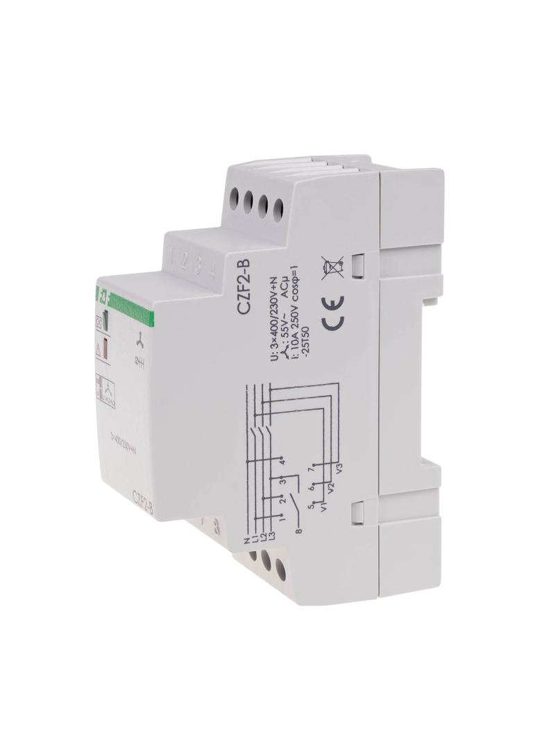 CZUJNIK ZANIKU FAZY Z KONTROLĄ STYKÓW, STYKI: 1Z , I=10A, 2 MODUŁY
