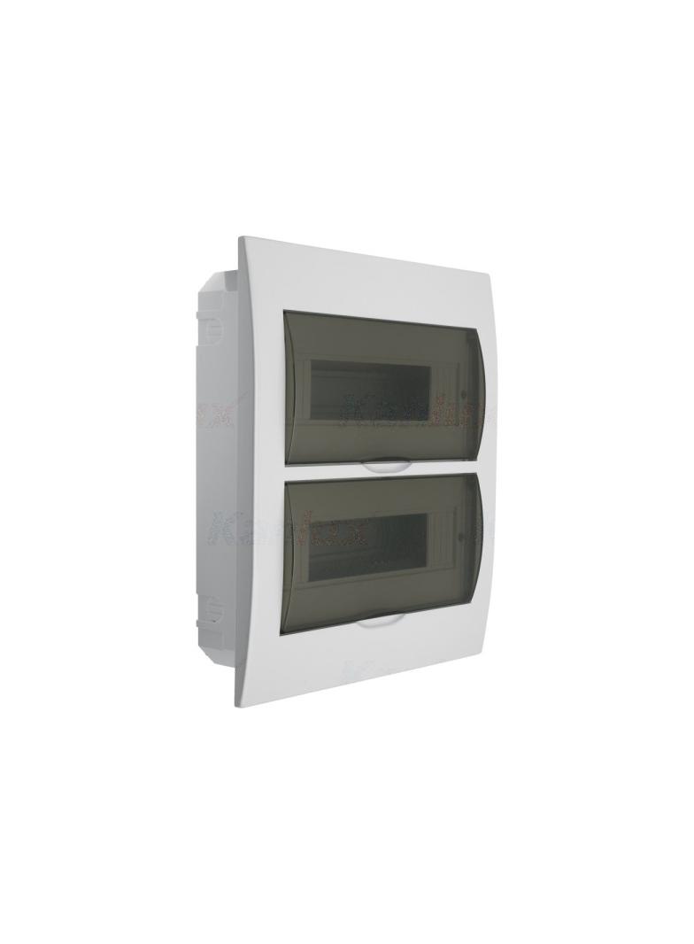 03845; DB212F 2X12P/FMD Rozdzielnica podtynkowa z listwami DIN