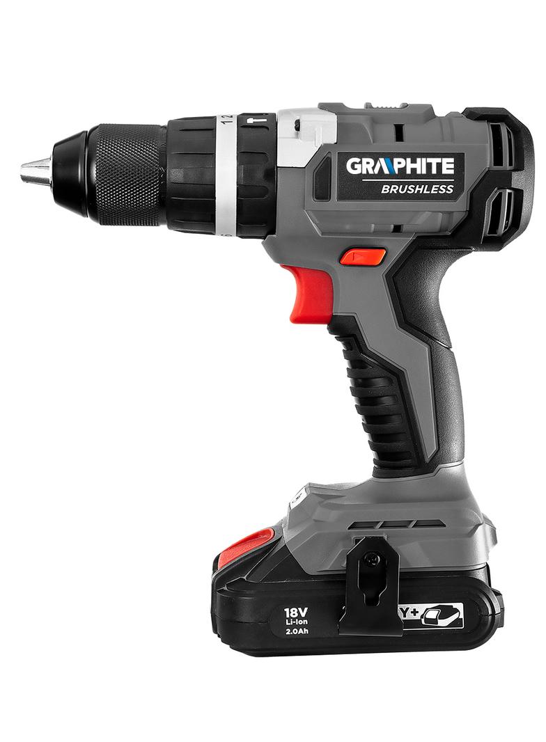 WIERTARKO-WKRĘTARKA AKUMULATOROWA BEZSZCZOTKOWA Z UDAREM ENERGY+ 18V, LI-ION, 13 MM, BEZ AKUMULATORA