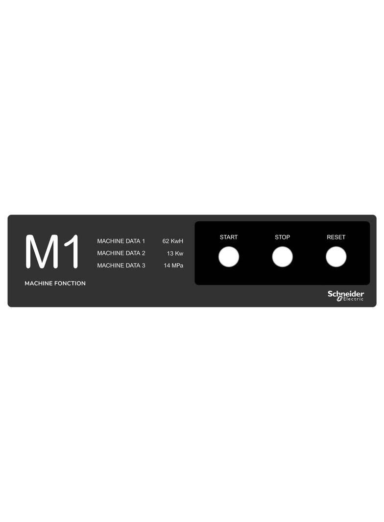 Panel Legenda 400 X 100 Szablon 1