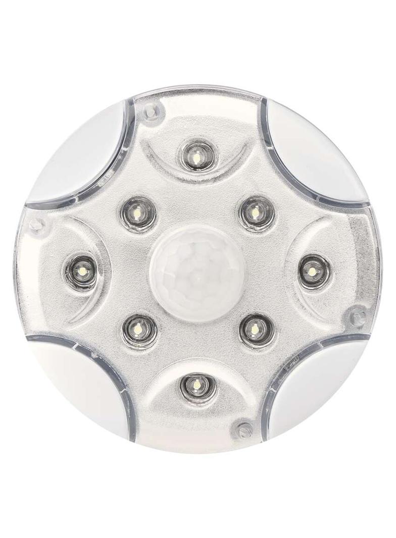 Lampka nocna 8× LED 3× AA, 90lm, czujnik PIR, biała P3310K EMOS
