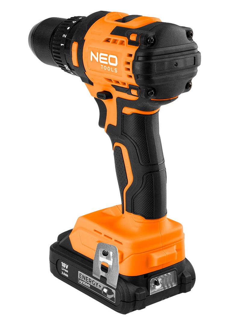 Wiertarko-wkrętarka udarowa bezszczotkowa 18V, uchwyt 13mm, compact, Energy+, bez akumulatora