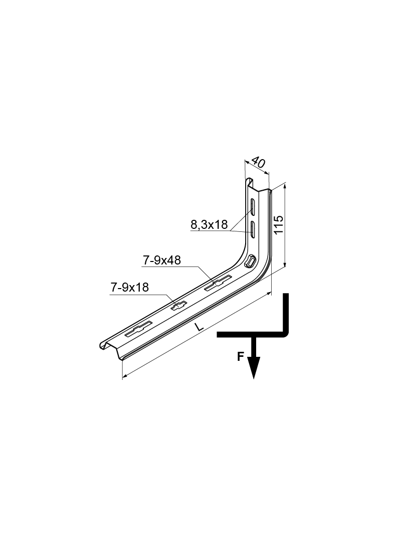 WFML200 Wspornik fajkowy