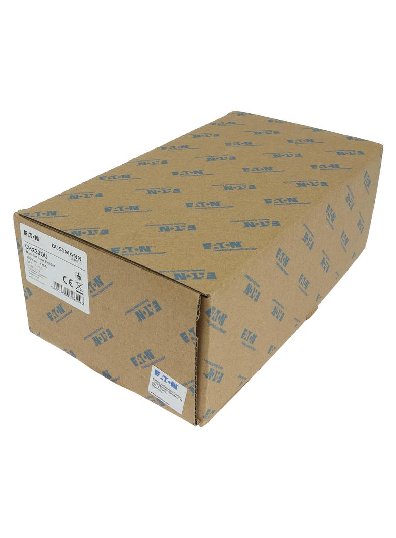 2 Pole 22x58 MFH Podstawa wkładki cylindrycznej 22x58 2P 125A 690VAC CH222DU EATON