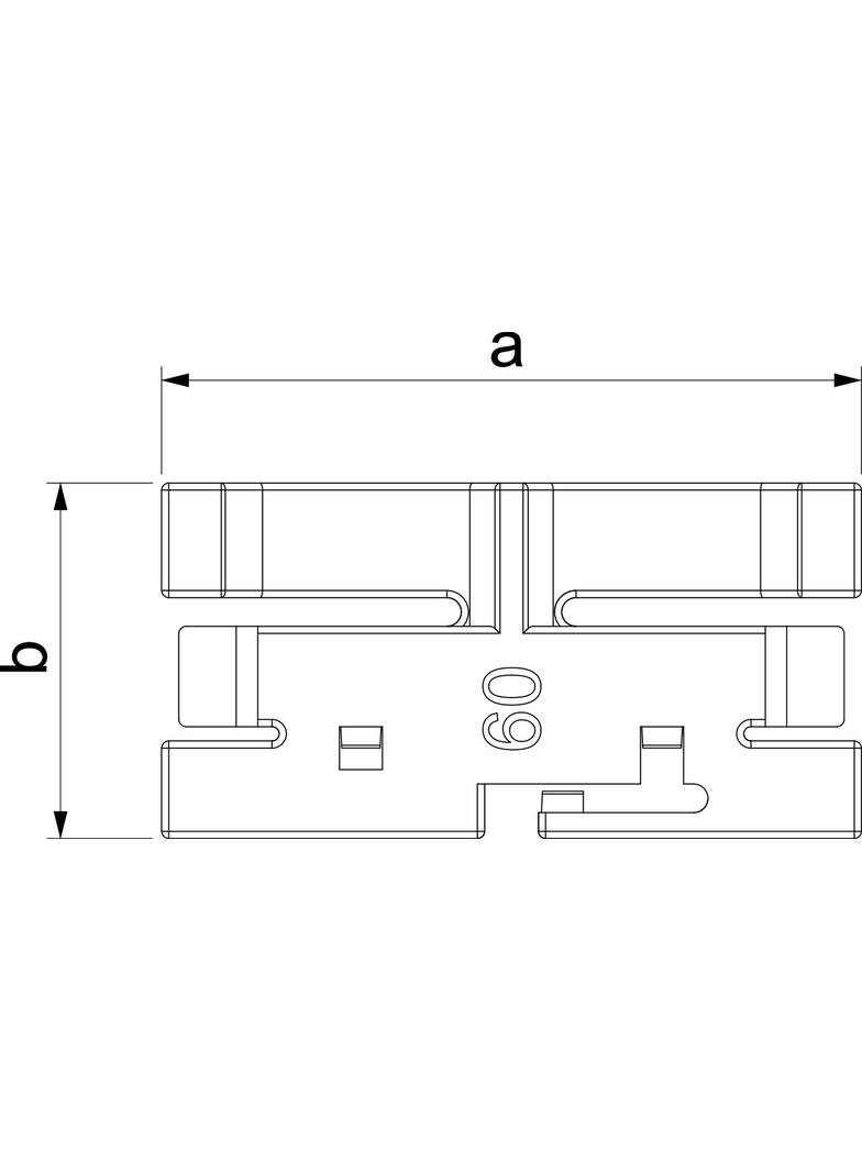 OTK H60, Klamra montażowa, bezhalogenowa