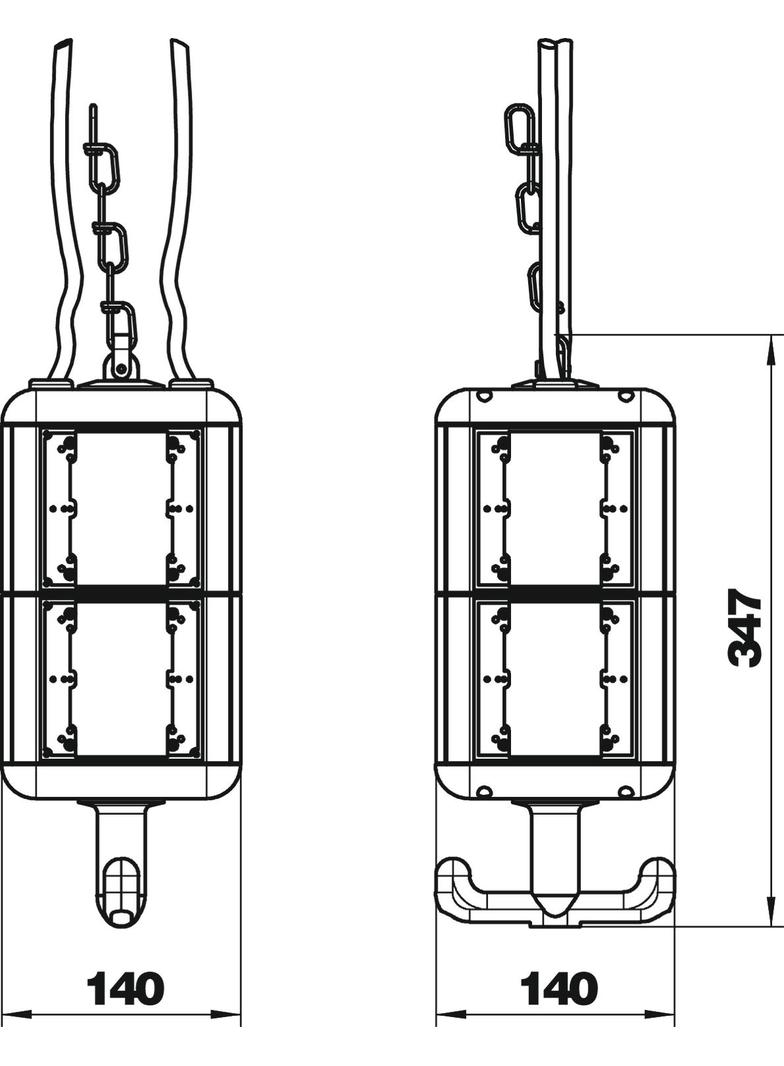 JEDNOSTKA ZASILAJĄCA 140X140X352